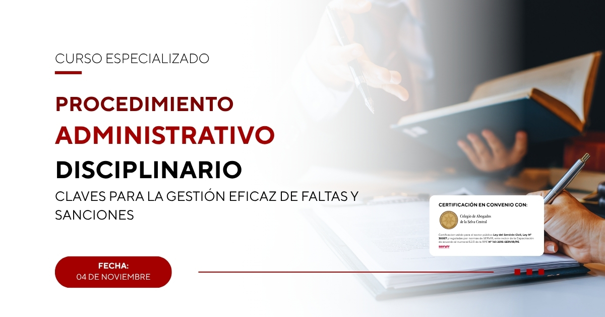 Procedimiento Administrativo Disciplinario