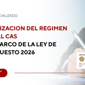 Regimen Laboral CAS, en el Marco de la Ley de Presupuesto 2026
